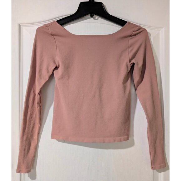 NEW Free People | Clean Lines Long Sleeve In Withered Rose - Picture 4 of 9